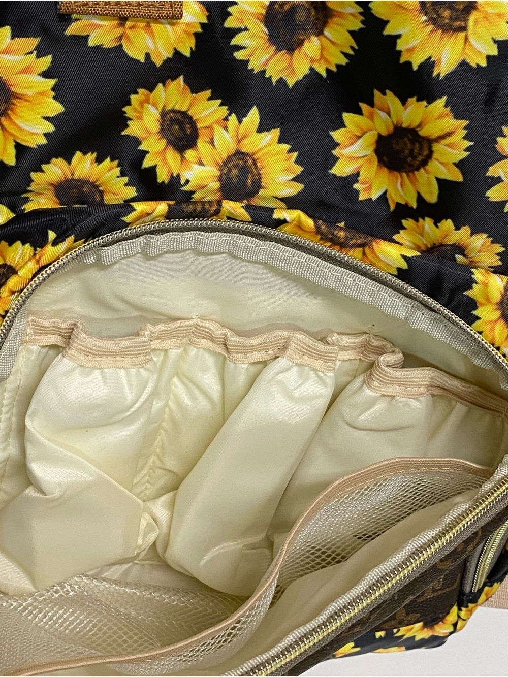 Backpack with Sunflowers - Picture 4 of 14